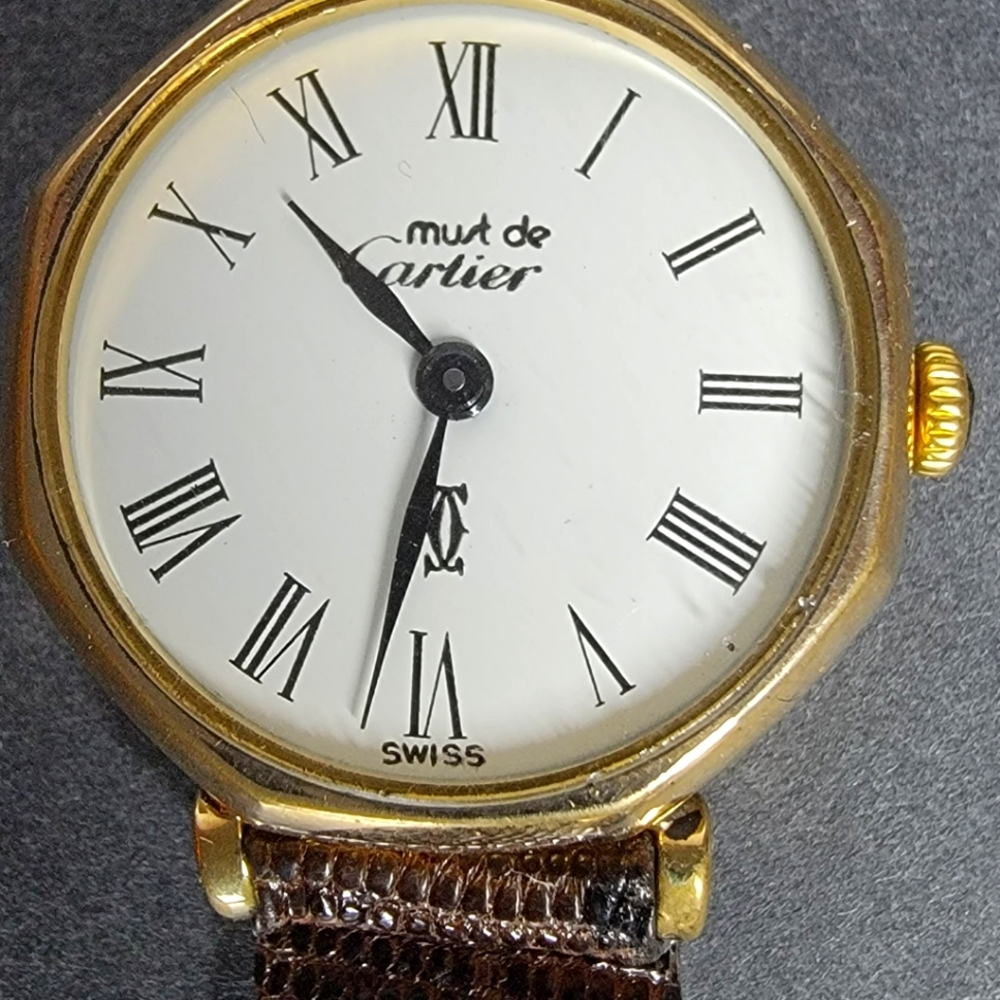 Vintige Must de Cartier Ladies watch